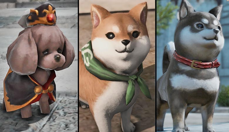 Ff14 猫派の方もぜひ 可愛い 犬系ミニオン を見てみよう 6種類ご