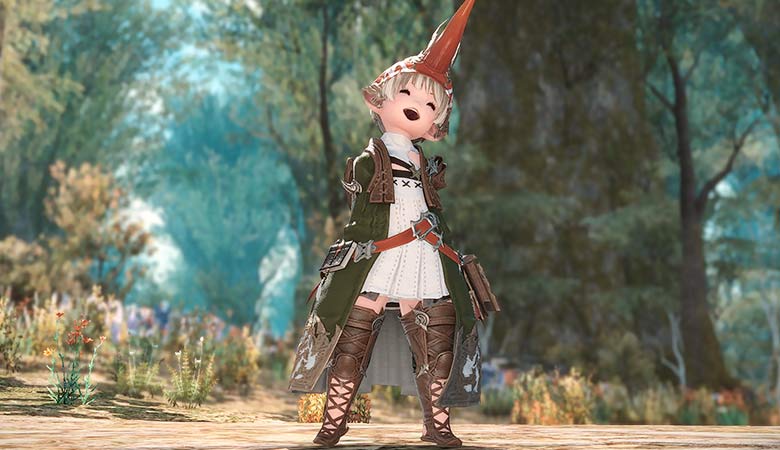 Ff14 ララを初めてキャラメイク ちょっとハマりそう こころぐ